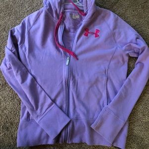 Under Armour zip up ( medium)